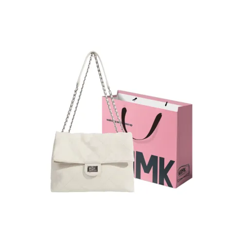 NOMK ПУ (полиуретан) Сумка через плечо Тоут сумка Сумка для покупок Сумка через плечо Большая женская Черный Белый