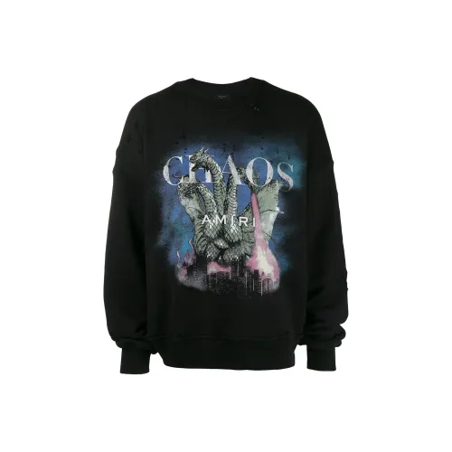 AMIRI Мужские черные свитшоты