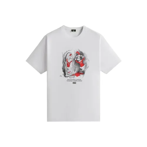 KITH Monday Program Collection FW24 For The Grinch Santa Винтаж T Рубашка Мужская Белая