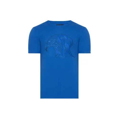 STEFANO RICCI Рубашка Мужская Синяя