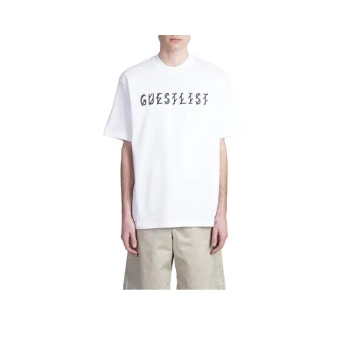 44 Label Group T-Shirt Мужской Белый