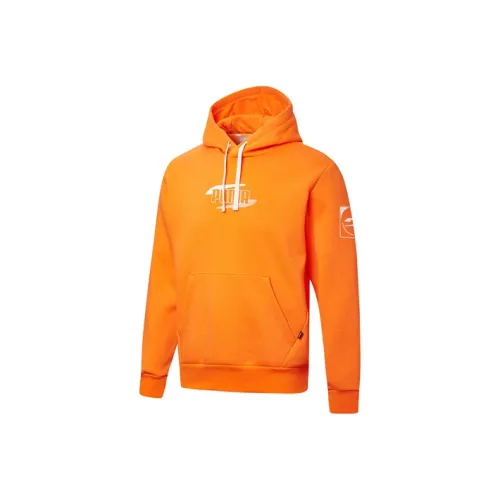 PUMA Rebel Свитшот Мужской Пламя Оранжевый