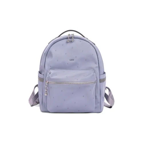 LEFF Ткань Рюкзак Путешественный Рюкзак Сумка для ноутбука Рюкзак Стандартный Женский Дымчатый Фиолетовый Кремовый Абрикос