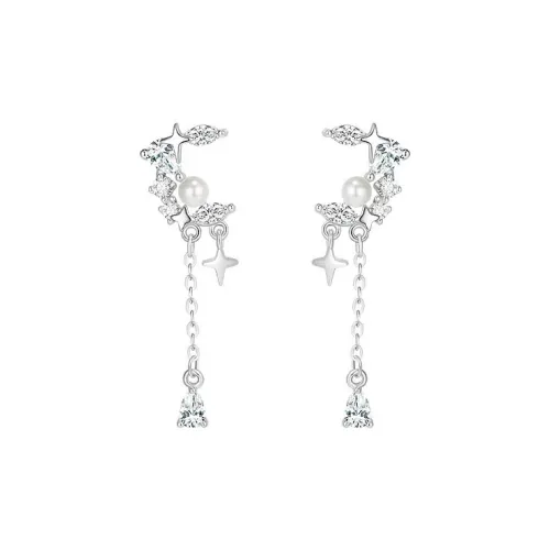 HAZYOU Медные Серьги Женские