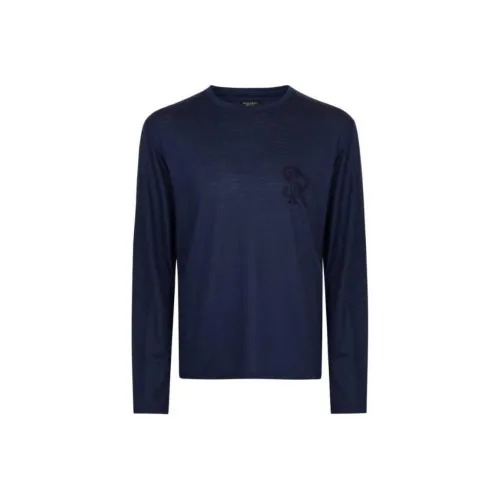 STEFANO RICCI Рубашка Мужская Синяя