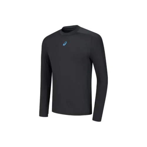 ASICS Бег Т-Рубашка Мужская Черная