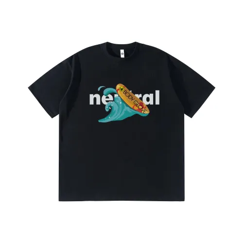 BODY GLOVE Рукав с оборванным плечом T-рубашка Унисекс