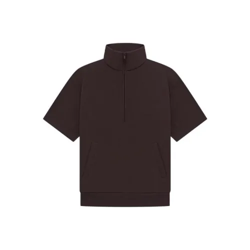 Fear of God Essentials Сливовый Унисекс Свитшоты