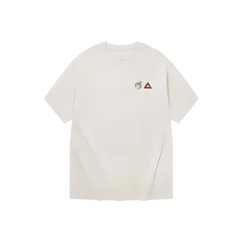 PEAK T Рубашка Мужская Бежевая Белая Желтая