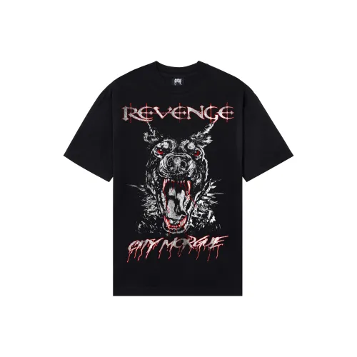 Revenge Черная Унисекс Футболка