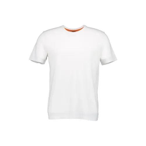 Hugo Boss Белые Мужские T-рубашки