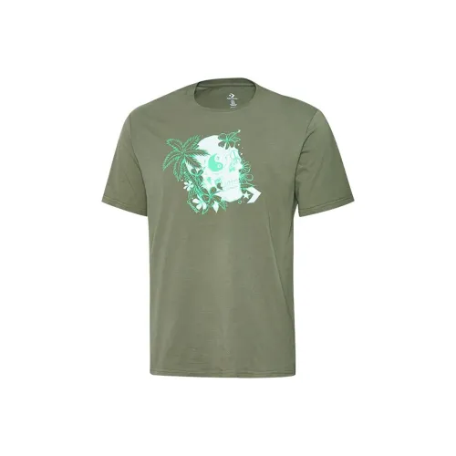 Конверс Graphic SS T-Shirt Мужская Зеленая