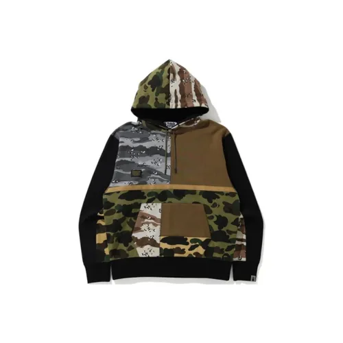 A BATHING APE Камуфляж Мужские Толстовки