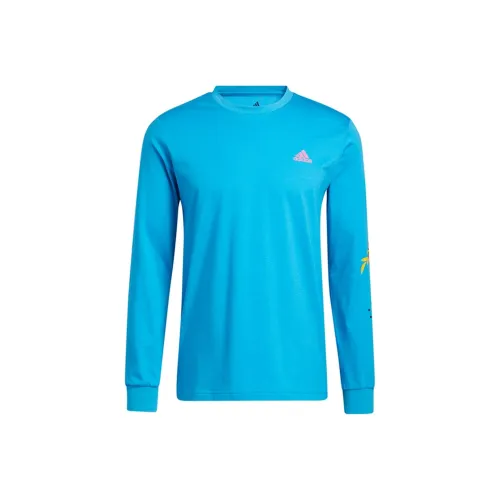 Adidas Бирюзовый Мужской Свитшот