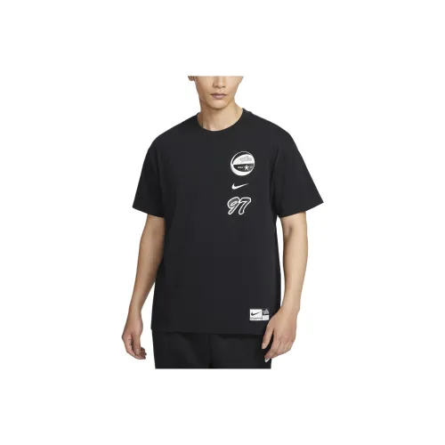 Nike Мужские черные футболки