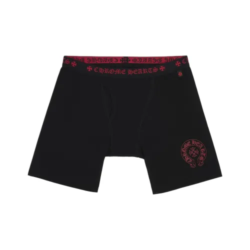 Chrome Hearts Черный Красный Мужские боксер-шорты