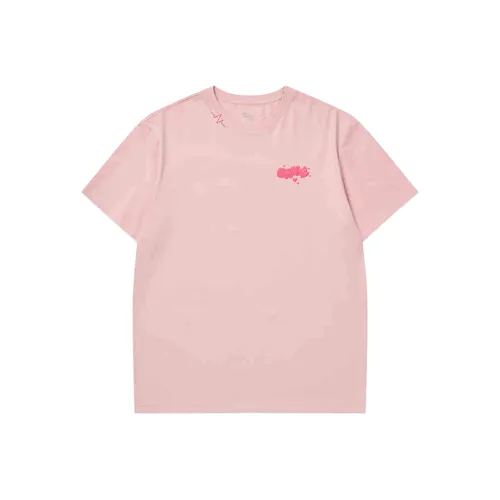 Erke Sports Lifestyle Collection Lifestyle Collection T-Shirt Унисекс Конфетно-розовый