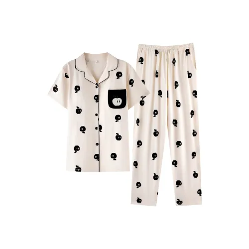 DUOQIAOMEI Пижамный комплект женский цвет на изображении