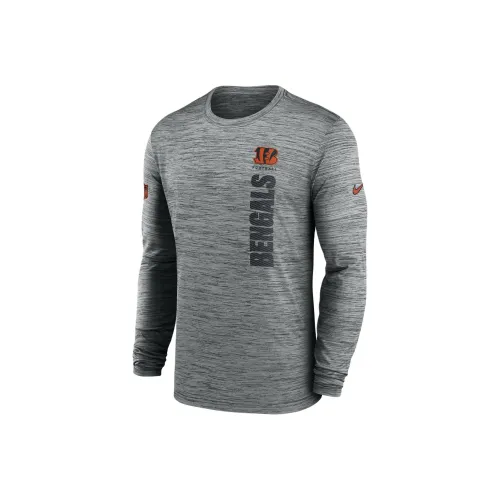 nike x NFL Dri Fit Sideline Velocity T Рубашка Мужская Фотиния Серый