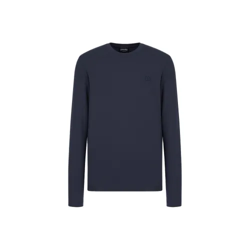 EMPORIO ARMANI Рубашка Мужская Морской Синий