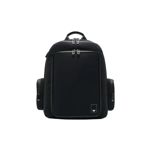 EMPORIO ARMANI Полиамид Рюкзак Мужской Морской Синий