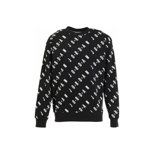JORDAN Черный Мужской Свитшот