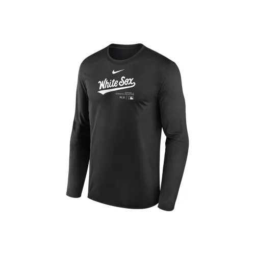 nike Chicago White Sox Аутентичная Коллекция Practice T-Shirt Мужская Черная
