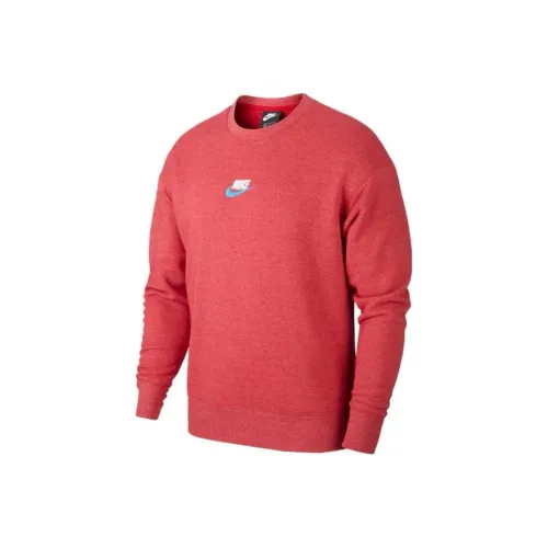 Nike Red Men's Hoodies Найк Красный Мужские Толстовки