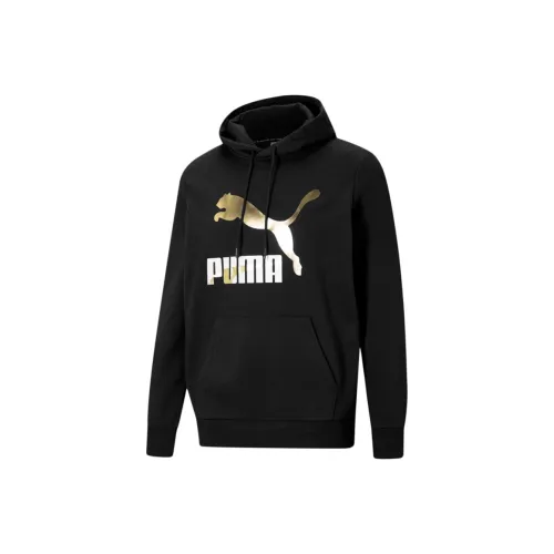PUMA CLASSICS Мужские Черные Свитшоты