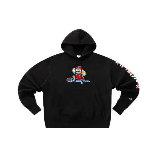 Champion Черный Мужской Свитшот