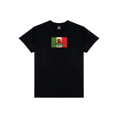 Thrasher Черная Унисекс Футболка