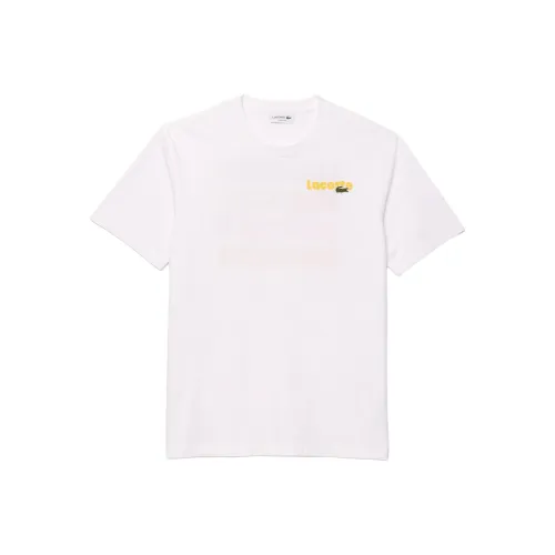 LACOSTE Collaboration Белая Мужская Футболка