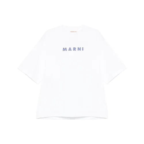 MARNI Белая Мужская T-Рубашка