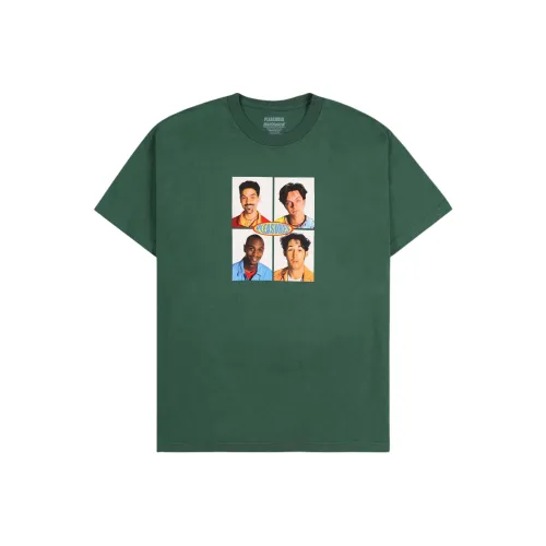 PLEASURES x Half Baked T-Shirt Унисекс Лесной зеленый