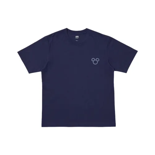 UNIQLO BUAISOU X Disney Collaboration Рубашка Мужская Синяя