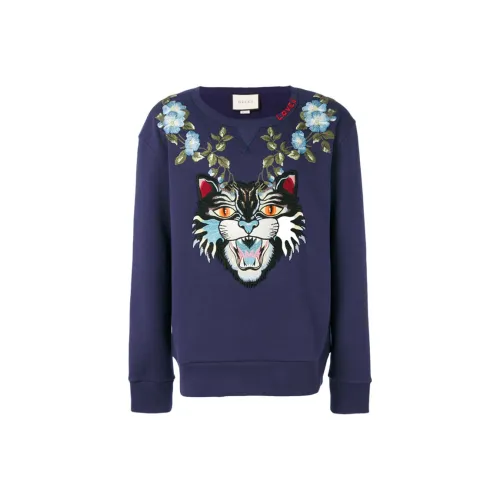 GUCCI Синий Мужской Свитшот