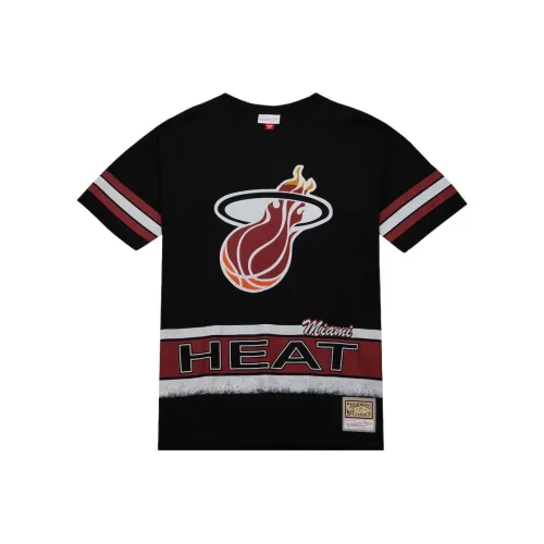 MITCHELL NESS X NBA Miami Heat T-Shirt Мужской Черный
