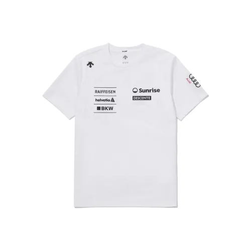 DESCENTE SWISS SKI Унисекс Т-рубашки