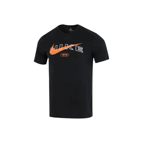 Nike Мужские черные футболки