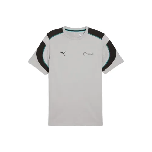 PUMA Mercedes AMG Petronas F1 SS24 T Рубашка Мужская Серого цвета