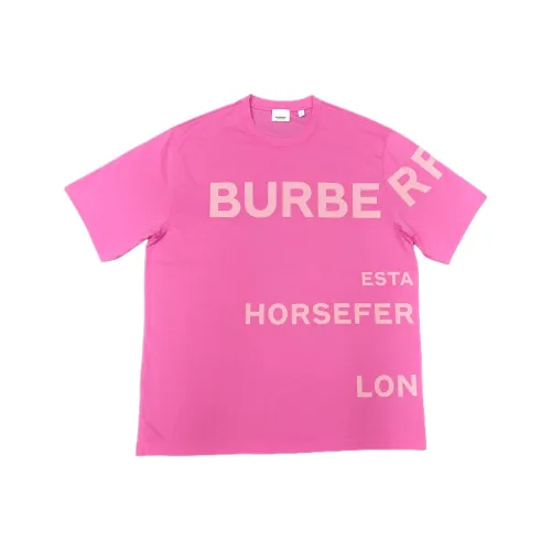 Burberry Розовый Унисекс Футболка