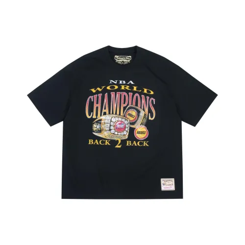 MITCHELL NESS T-Shirt Houston Rockets Unisex Black