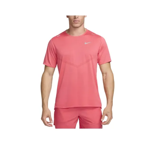 nike RISE 365 Dri Fit T-Shirt Мужская Розовая Хризантема