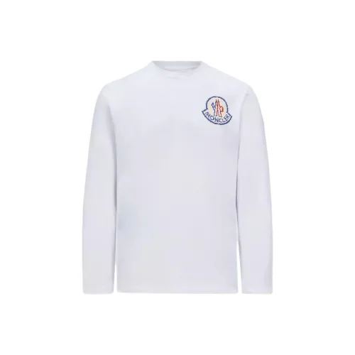 Moncler Белая Мужская T-рубашка