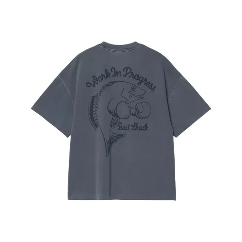 Carhartt WIP SS25 S S BAIT Shack T-Shirt T-Shirt Мужской Синий
