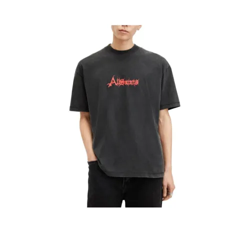 ALLSAINTS Мужские черные футболки