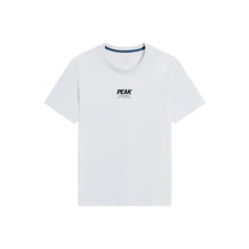 PEAK Полностью Белая Мужская T-Рубашка