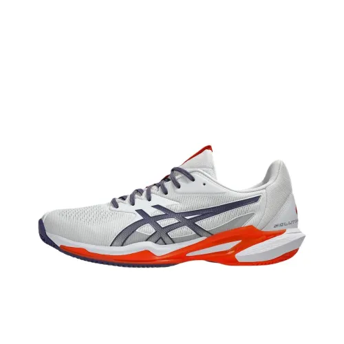 Asics Solution Speed FF 3 Low Топ Теннисные Кроссовки Мужские Серые