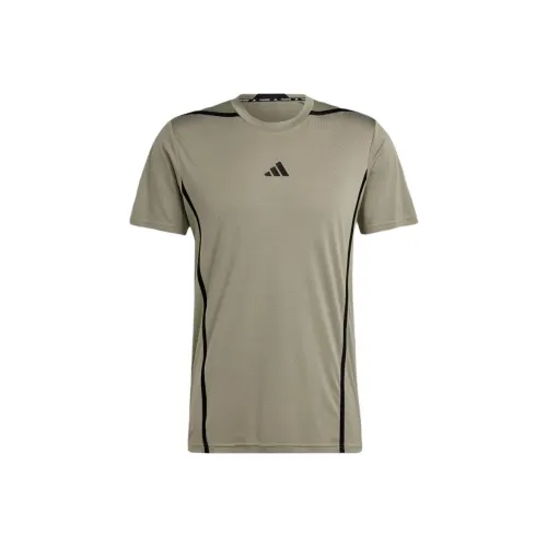 Adidas D4T T-Shirt Мужская Темная Тень Оливковый