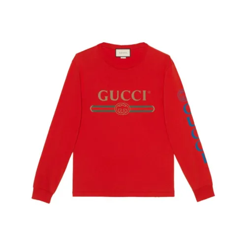 Gucci Red Мужские Свитшоты